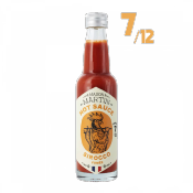 Sauce piment fumée forte Sirocco Maison Martin 100gr