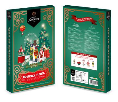 Calendrier de l'Avent confitures Maison Andrésy