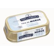 Foie de morue au sel de Guérande boîte 121gr Pointe de Penmarc'h