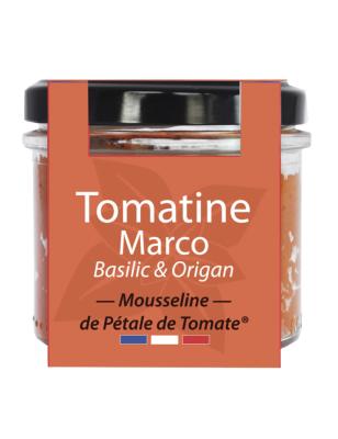 Tomatine Marco basilic et origan 90gr Marc Peyrey