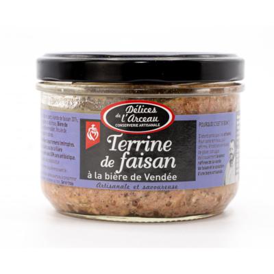 Terrine de faisan à la bière bocal 180gr La Cuisine de Vincent