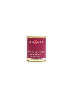 Bloc de foie gras de canard 130gr Ferme Arnabar