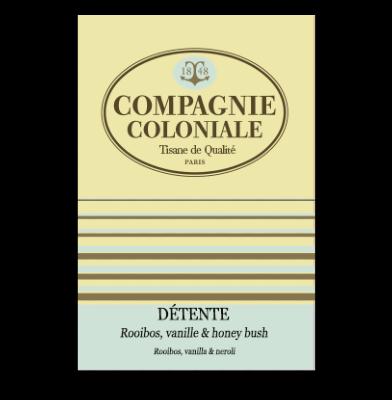 Détente Rooibos, vanille & néroli boîte 25 sachets Compagnie & Co