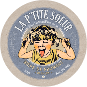 Bière blanche de forment 75cl La Ptite Soeur