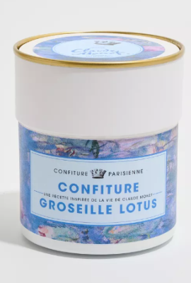 Groseille Lotus x Claude Monet x Académie des Beaux-Arts 250gr Confiture Parisienne