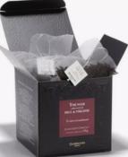 Paul & Virginie  Thé noir | Cerise, Fraise, Framboise, Caramel, Vanille Boîte 25 sachets Dammann Frères