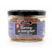 Terrine de Sanglier aux chataignes Délices de l'Arceau bocal 180gr