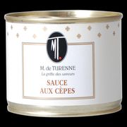 Sauce aux cèpes boîte 190gr M De Turenne