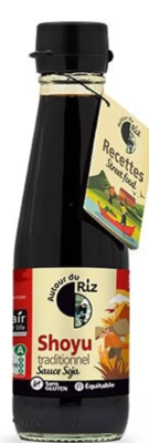 Shoyu Bio sauce soja équitable 200 ml Autour du Riz