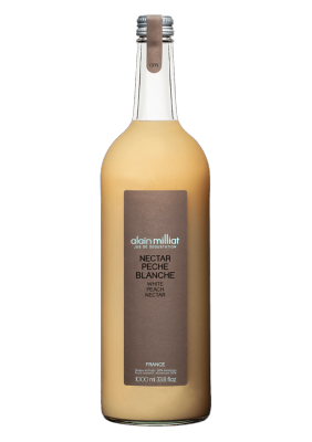 Nectar de pêche blanche 100cl Alain Milliat