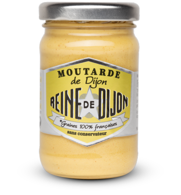 Moutarde de Dijon nature 100gr Reine de Dijon