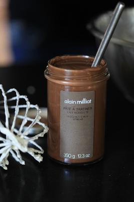 Pâte à tartiner lait noisette Alain Milliat 330gr