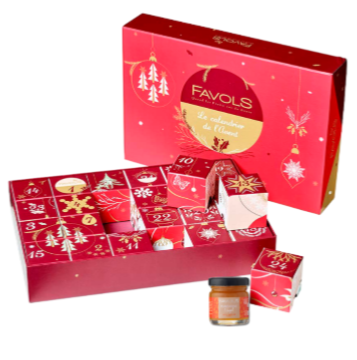 68€ Calendrier de l'Avent Maison Favols ( confitures) 