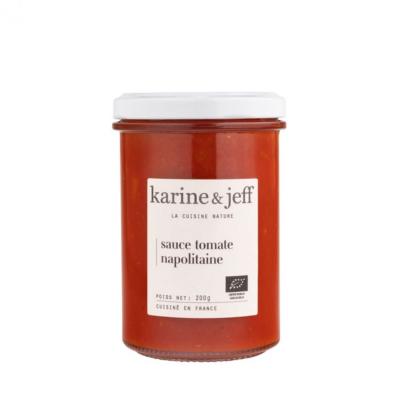 Sauce tomate napolitaine 200gr Karine et Jeff