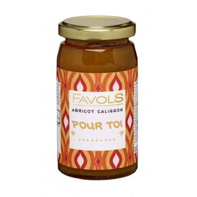 Confiture abricot calisson 260gr Maison Favols