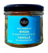 Babas Billes au Rhum de Marie-Galante et Vanille de Madagascar, 120g, Les Babas de Saint-Malo