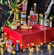 Calendrier de l'Avent Oliviers & Co ( huiles, vinaigres, sauces, douceurs, tartinables...)
