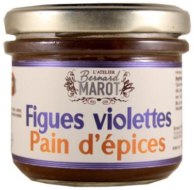 Chutney de figues violettes pain d'épices Atelier Bernard Marot