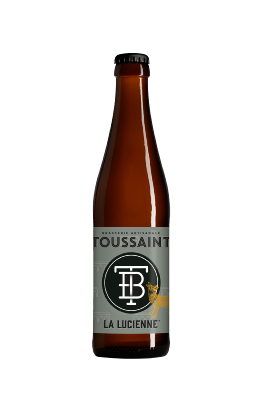 La Lucienne blonde bio 75cl Brasserie Toussaint
