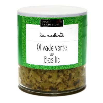 Olivade verte au basilic 100gr Savor & Sens