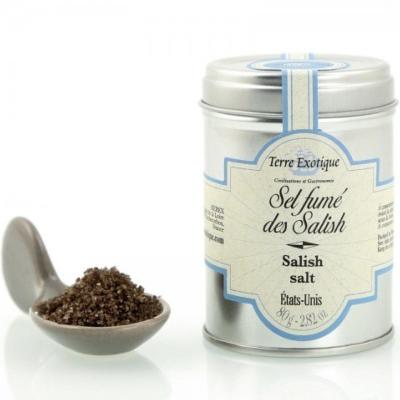 Sel fumé des Salish boîte 80gr Terre Exotique