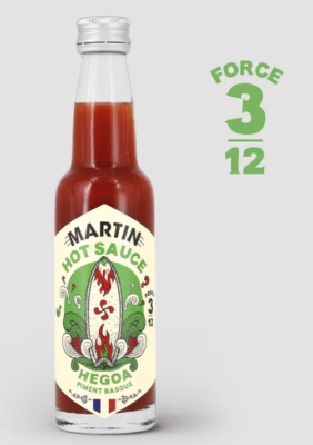 Maison Martin Hot sauce piquante Hegoa 100ml Force 3/12