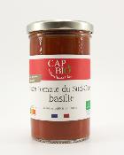 Sauce tomate du Sud-Ouest au basilic bio Cap Bio 250gr