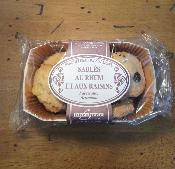 Sablés au rhum et aux raisins Biscuiterie de Sologne 