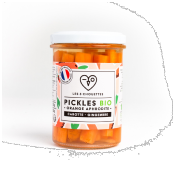 Pickles carotte gingembre Les 3 Chouettes