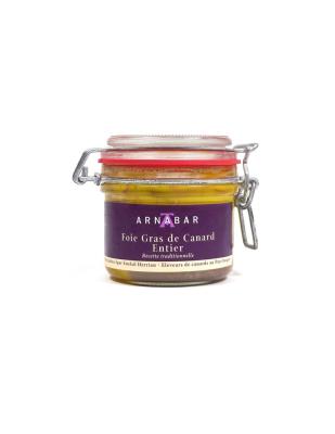 Foie gras de canard entier bocal 200gr Ferme Arnabar