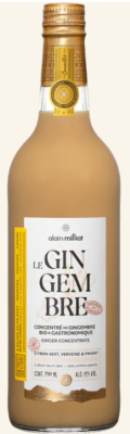 Concentré " Le Gingembre" bio d'Alain Milliat 75cl