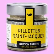 Rillettes de Saint-Jacques (65%) Poisson d’Ouest bocal 90gr