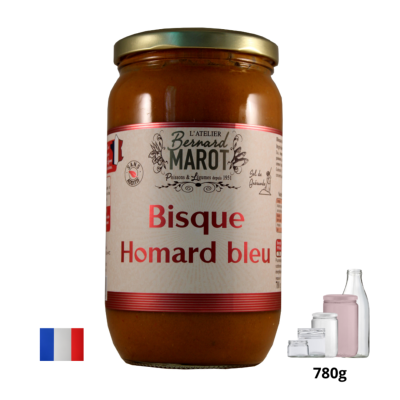 Bisque au homard bleu Atelier Bernard Marot