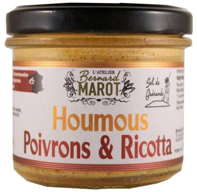 Houmous Poivrons & Ricotta Atelier Bernard Marot