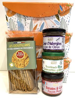 20.60€  La Box  «  Apéritif Végétarien »