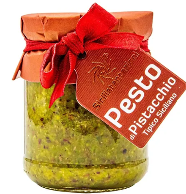 Pesto de pistache bocal 90gr