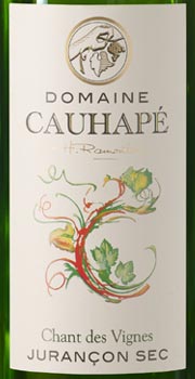 Demi bouteille Jurançon sec "Chants des Vignes" 2019 Domaine Cauhapé