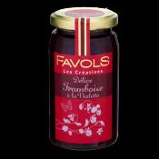 Confiture framboise à la violette 270gr Maison Favols